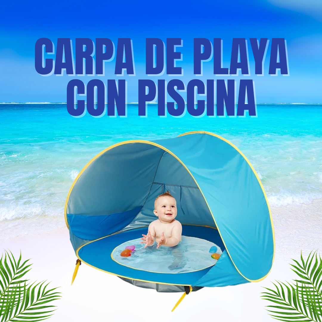 Carpa para Bebé Con Piscina Pop Up