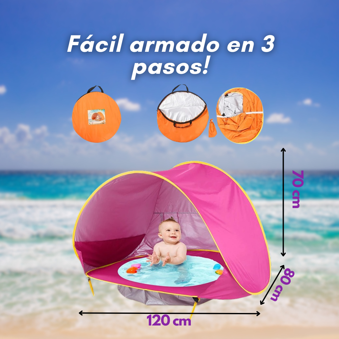 Carpa para Bebé Con Piscina Pop Up