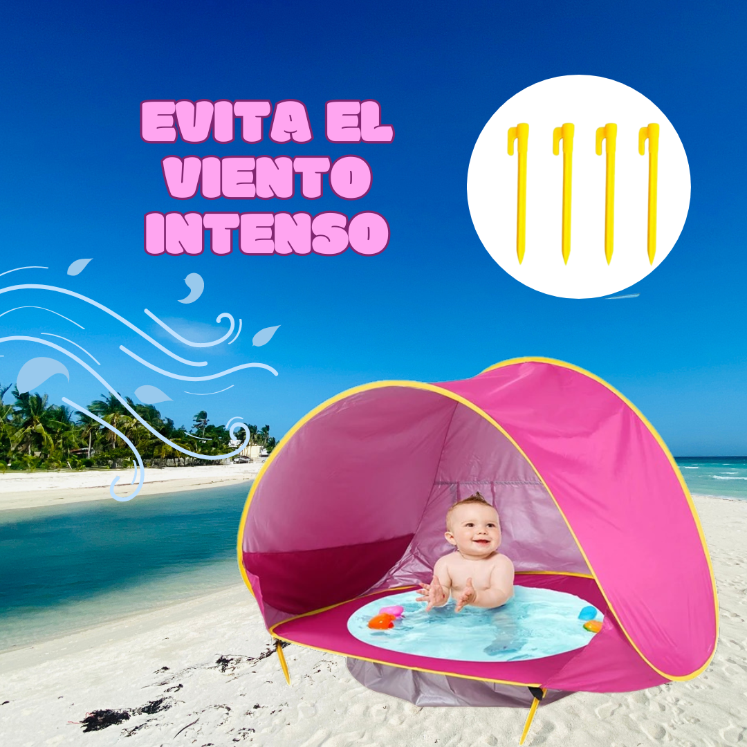 Carpa para Bebé Con Piscina Pop Up