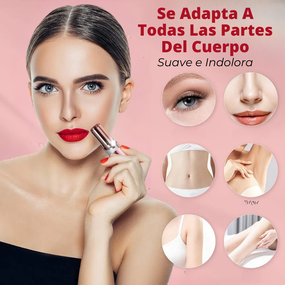 Depiladora Facial + Cepillo Alisador